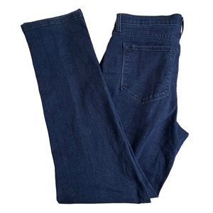 NYDJ Womens Dark Wash Mid Rise Stretch Slim‎ Straight Leg Jeans 6